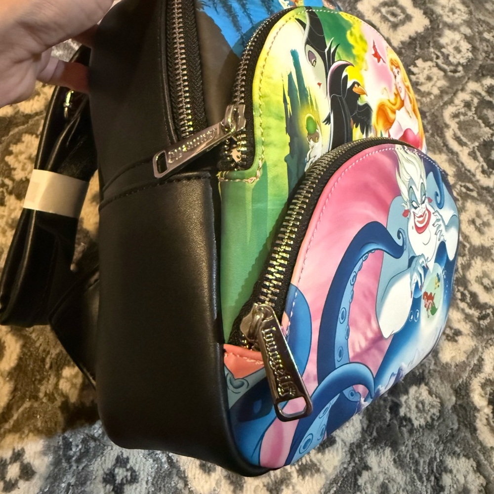 Disney Princess and Villains Loungefly Mini Backpack - Picture 2 of 5